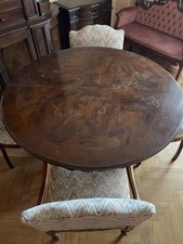 Tavolo Rotondo Antico in Legno