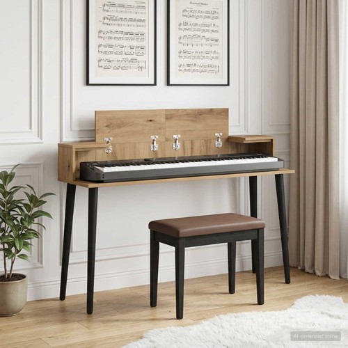 Scrivania studio legno - scrivania,