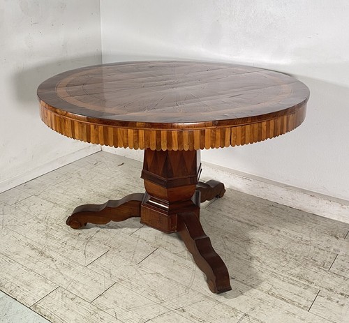 Antico tavolo rotondo 1700 - antico,