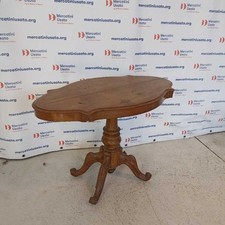 Tavolo a Biscotto Antico Legno