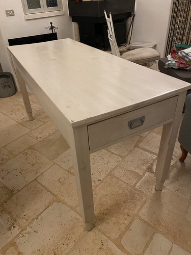Antico tavolo legno - in,