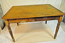 ANTICO TAVOLO BANCO LEGNO NOCE