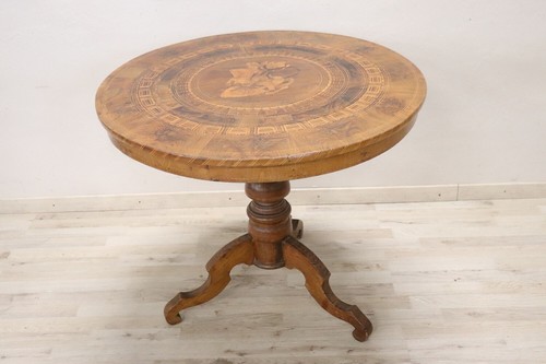Tavolo antico legno noce - antico,