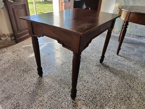 Tavolo antico rettangolare - , in