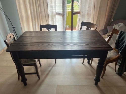 Tavolo legno antico - legno,