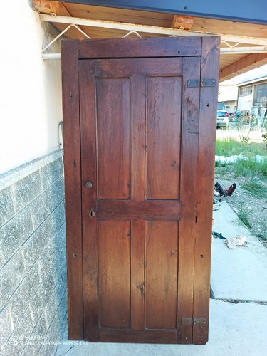 Antico stipo muro legno - stipo,